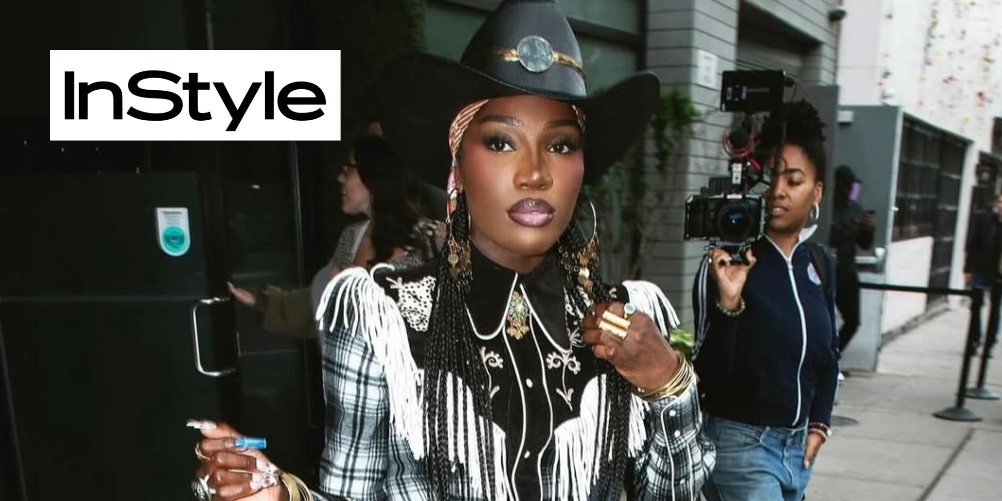 Doechi Wears ZANDRIA's Angelica to Beyoncé's Cowboy Carter Tour (Featured in InStyle)