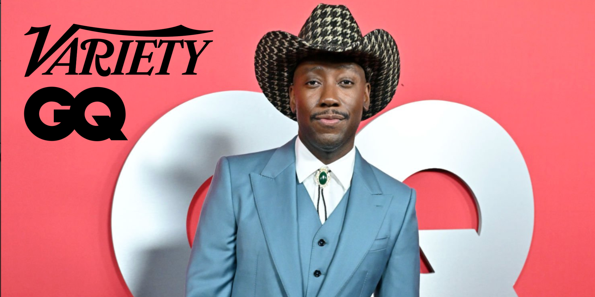 Lamorne Morris Named One of GQ's Best Dressed in ZANDRIA's Chestnut Hound (Featured in GQ & Variety)