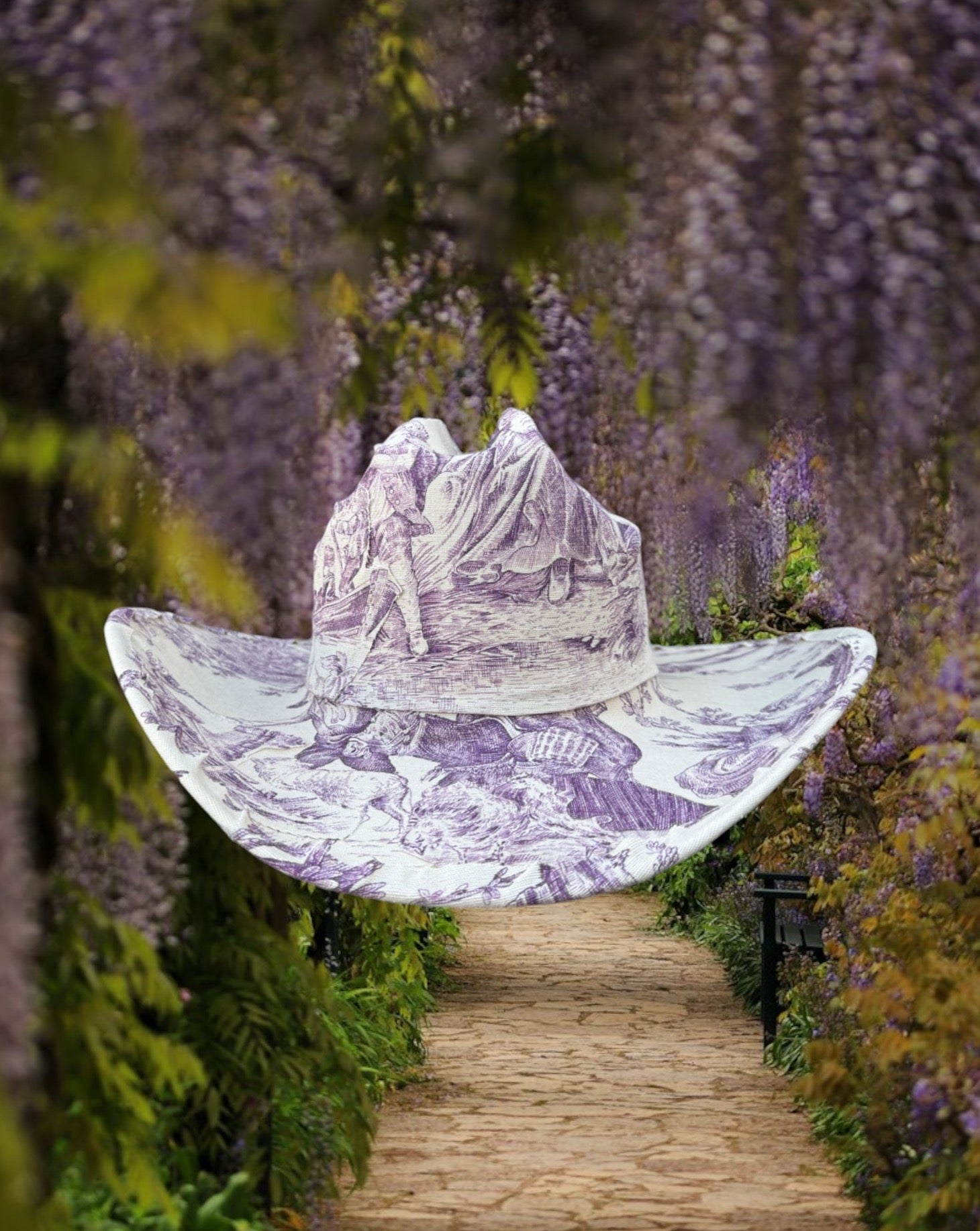 Lilac Toile - Zandria