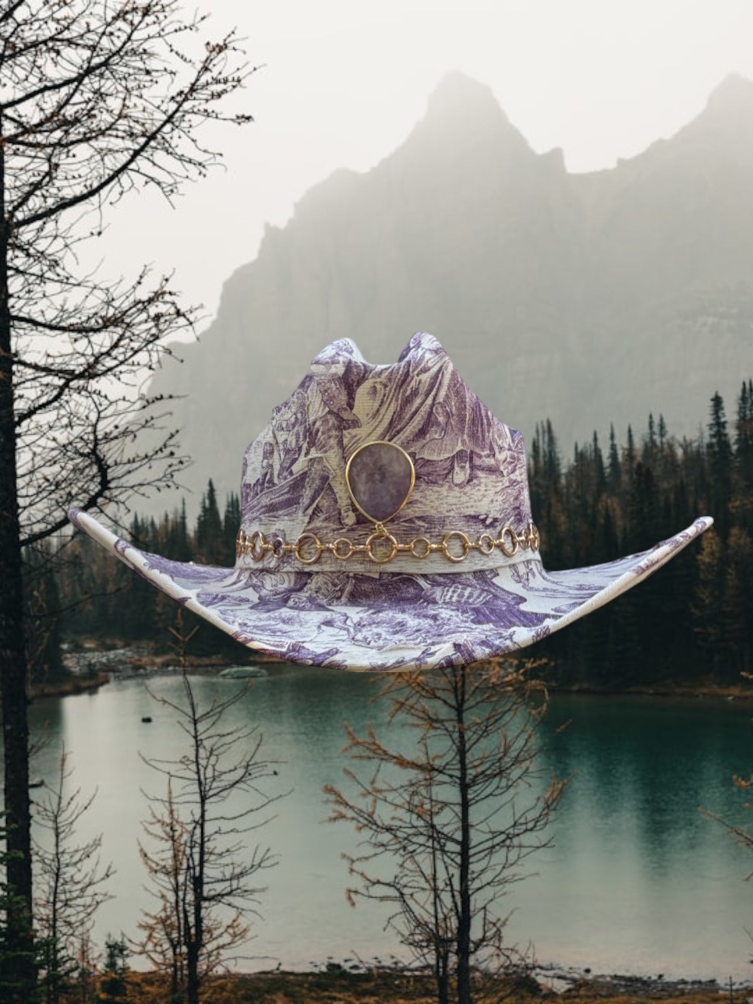 Lilac Toile - Zandria