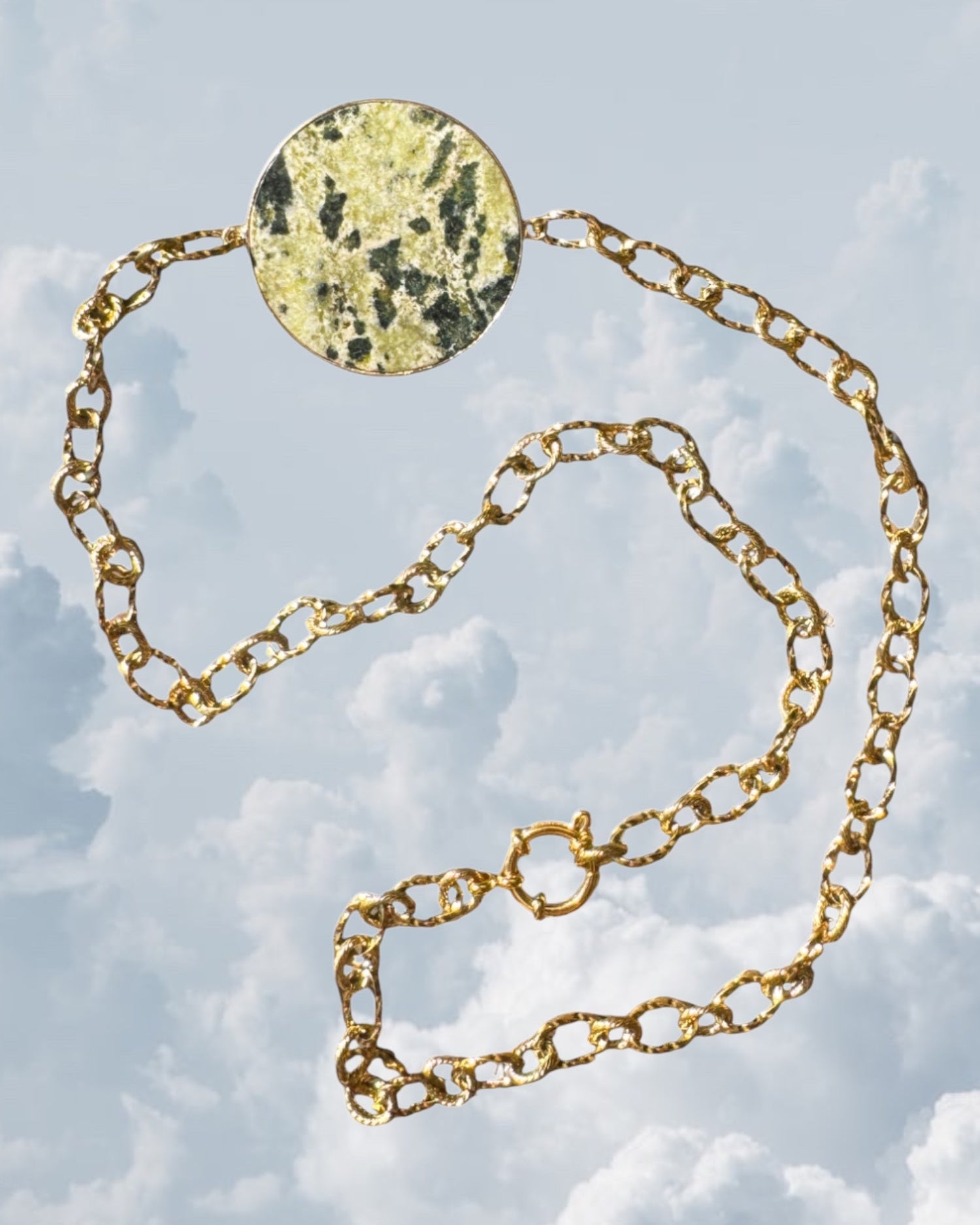 Lime Jasper Gold - Zandria