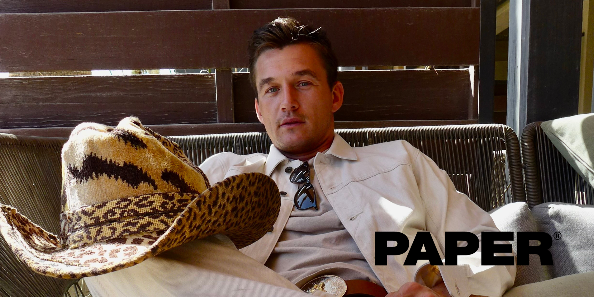 Tyler Cameron Wore ZANDRIA Cowboy Hats All Weekend at Stagecoach—Here's Why