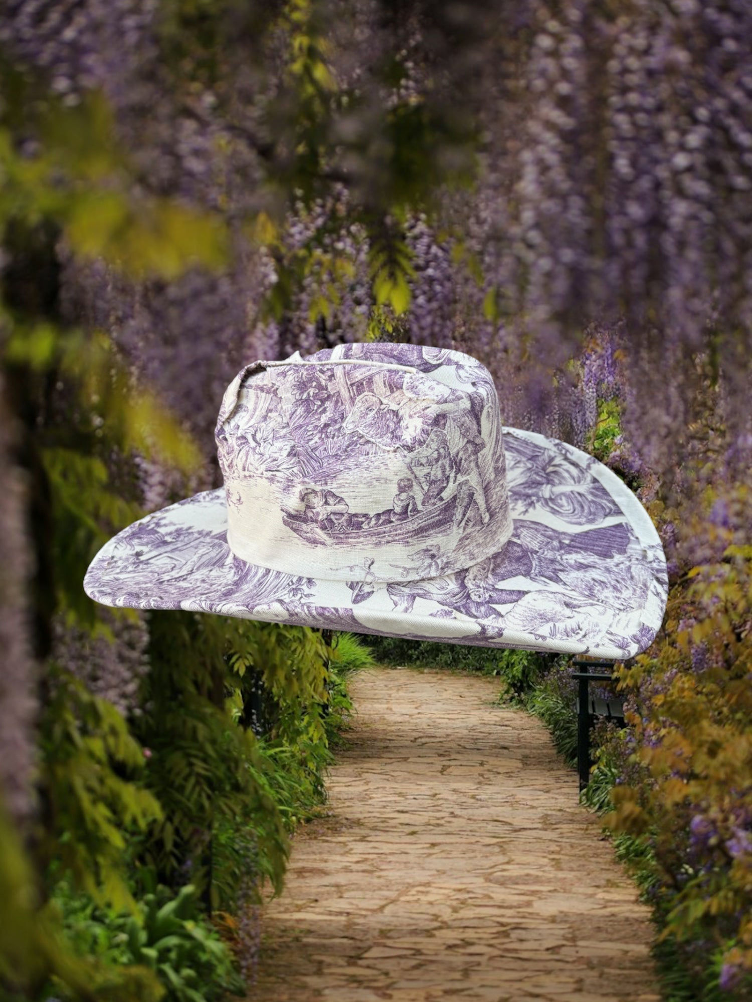 Lilac Toile - Zandria
