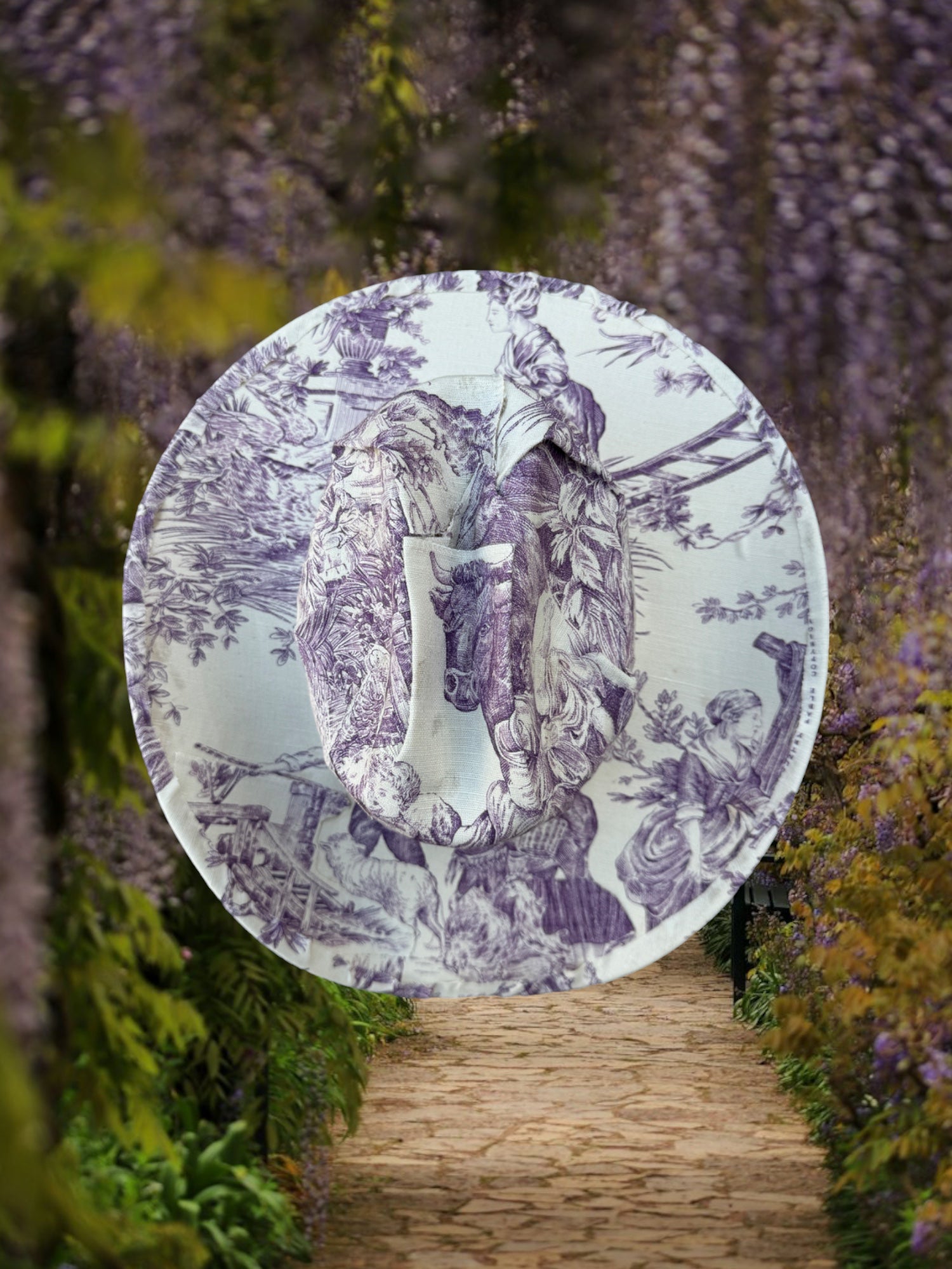 Lilac Toile - Zandria