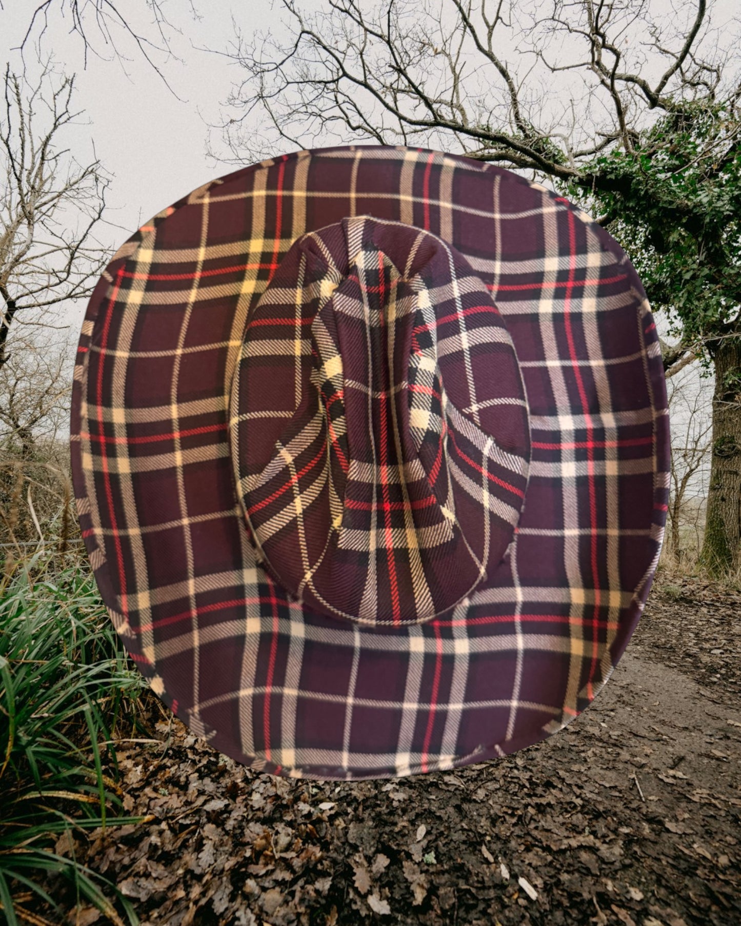 Oxblood Plaid - Zandria