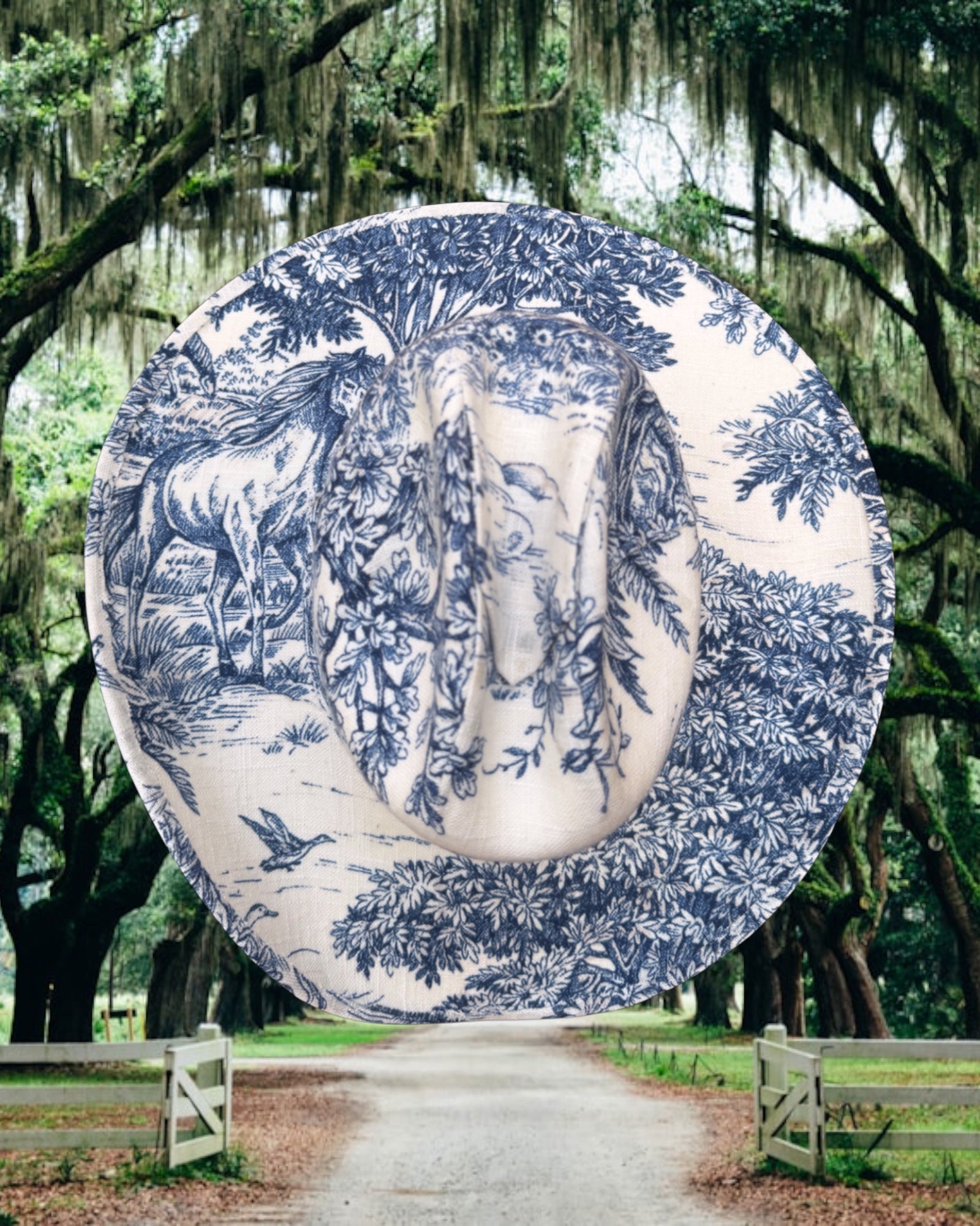 Sporting Toile Indigo - Zandria