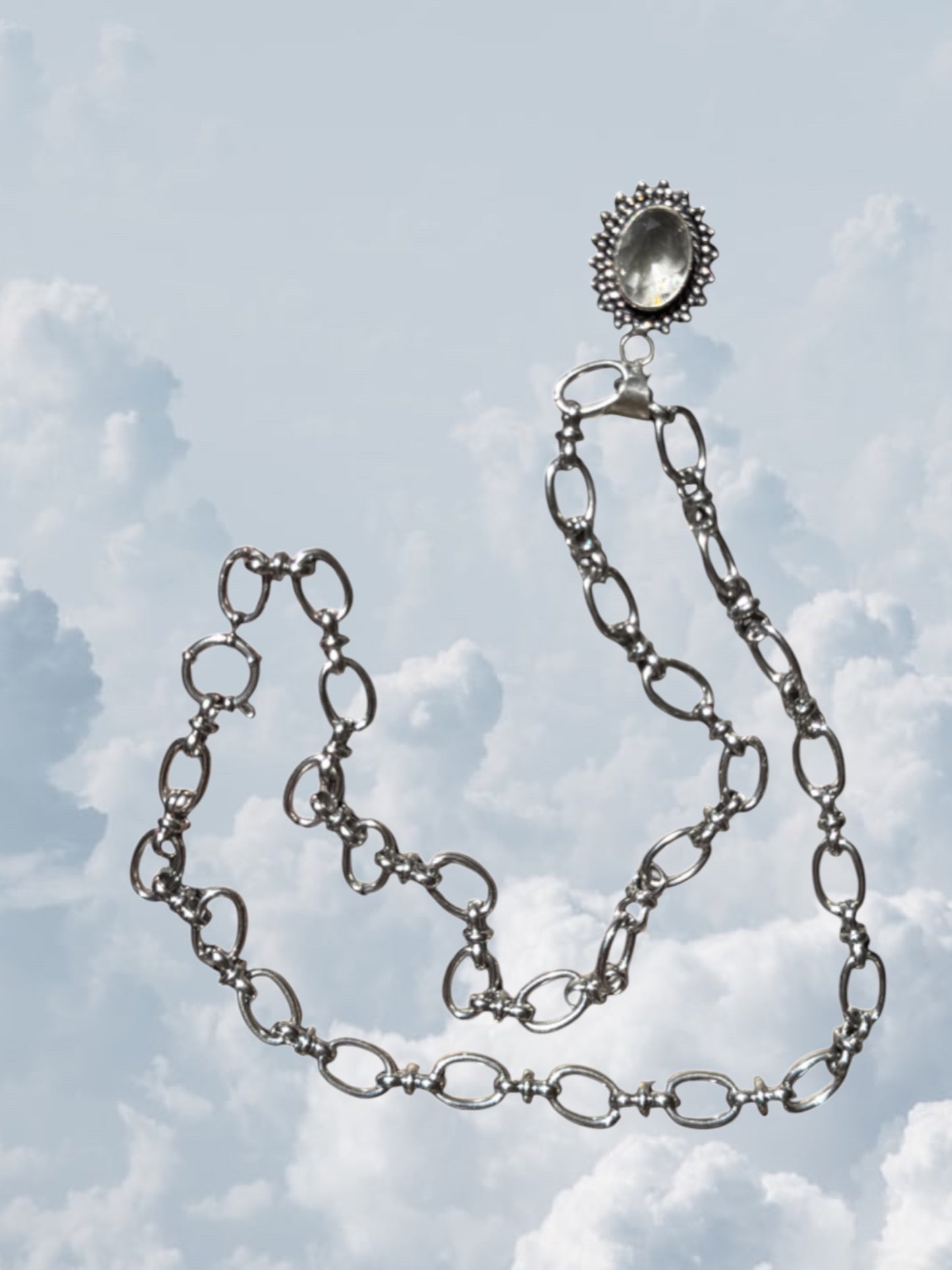 Crystal Quartz Silver