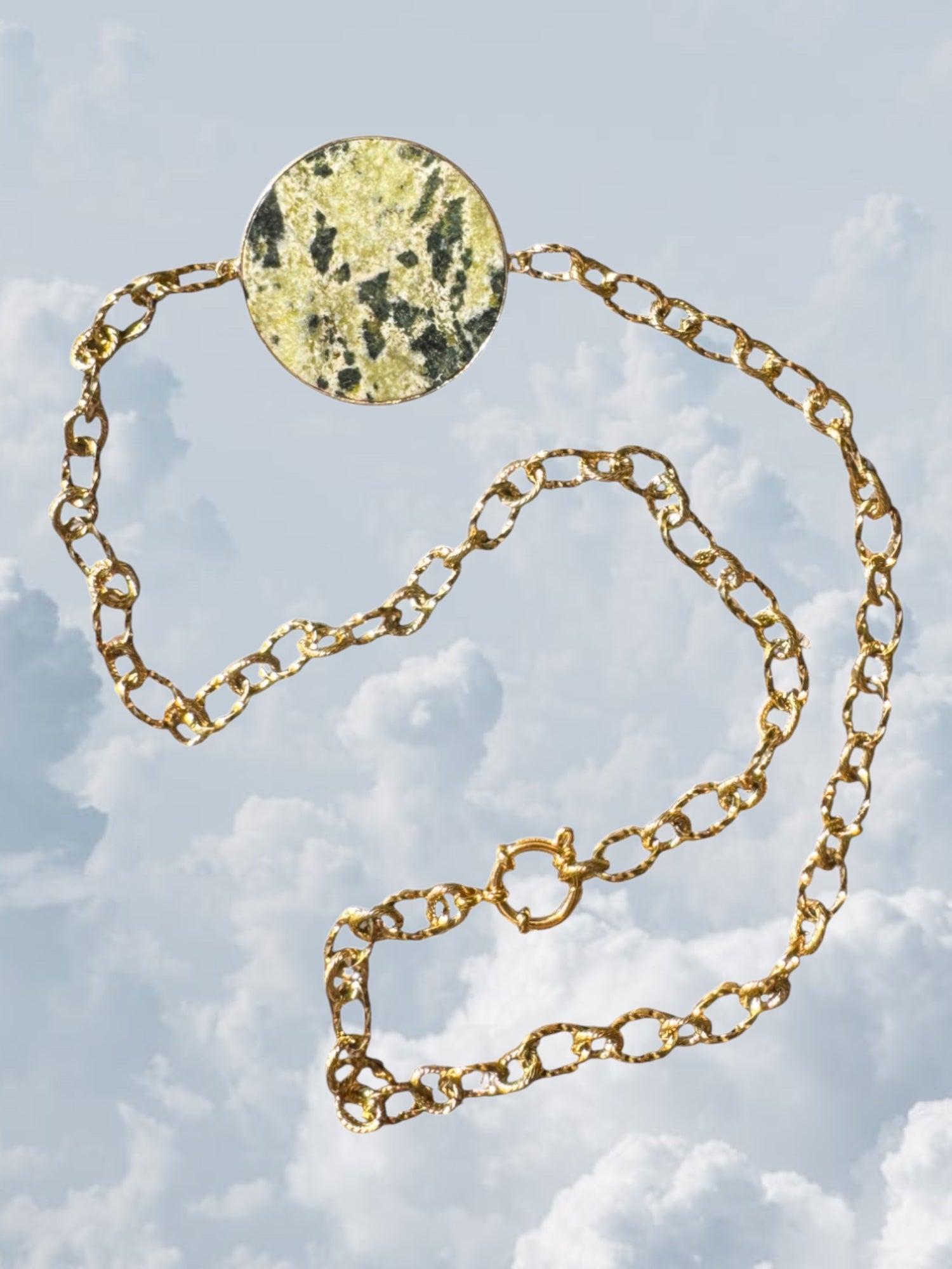 Lime Jasper Gold - Zandria