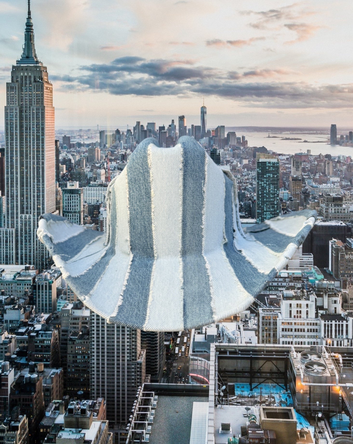 Denim Pinstripe - Zandria