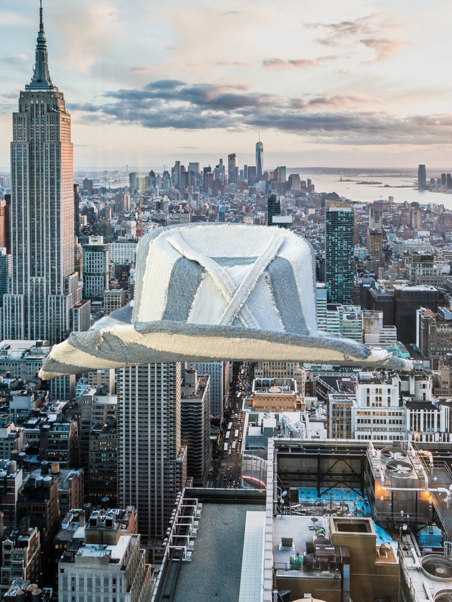 Denim Pinstripe - Zandria