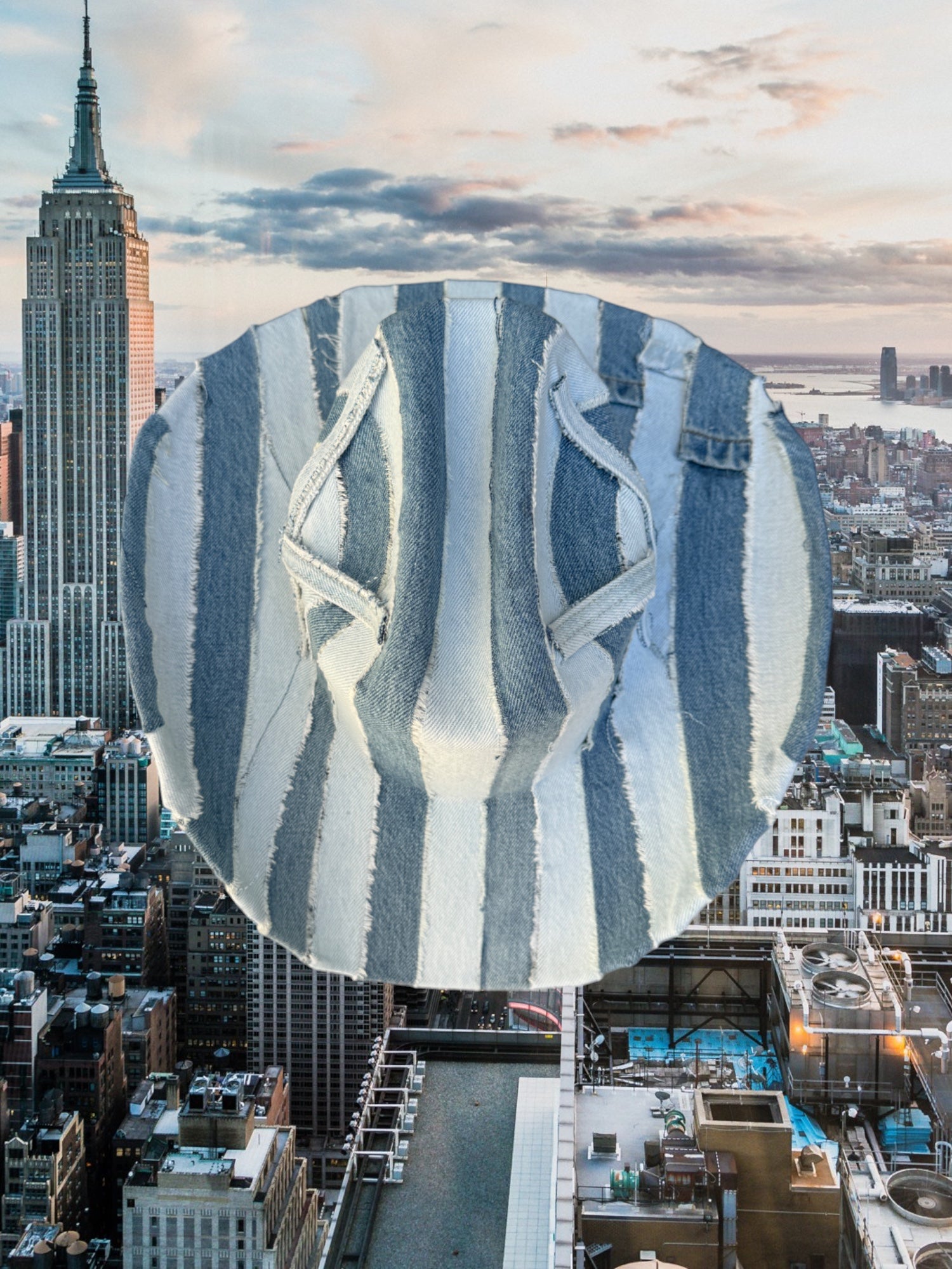 Denim Pinstripe - Zandria